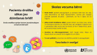 Informatīvs attēls par pacientu drošību