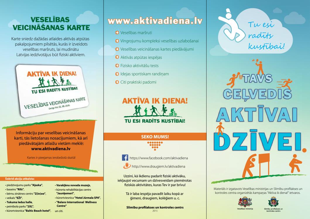 Ceļvedis aktīvākai dzīvei