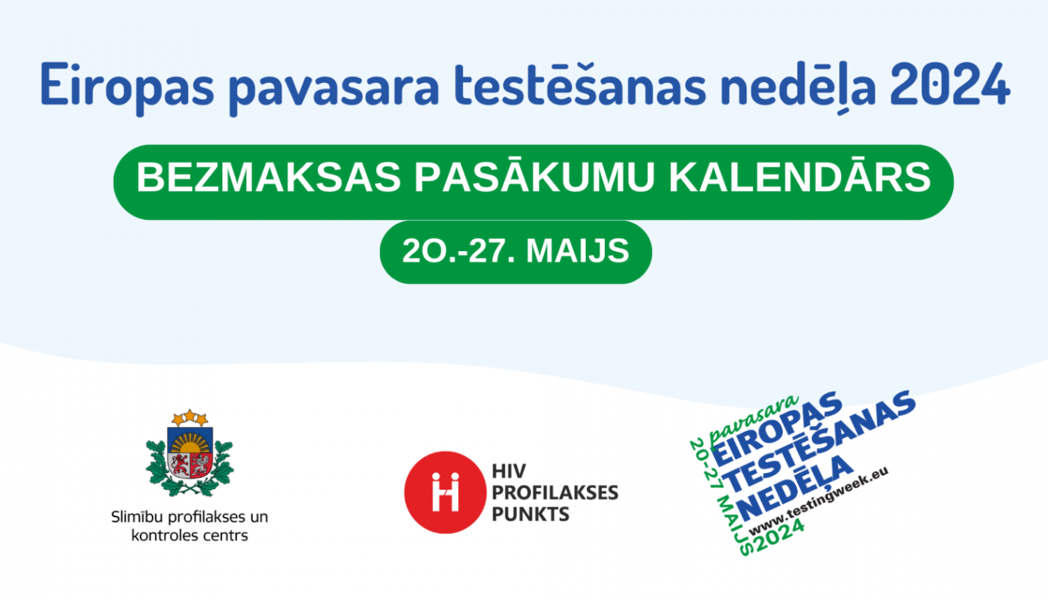 Eiropas testēšanās nedēļas baneris