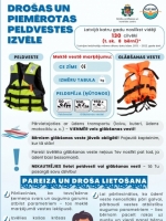 Ilustratīvs attēls par drošību uz ūdens
