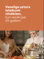 Bukleta "Veselīga uztura ieteikumi senioriem" vāka attēls 