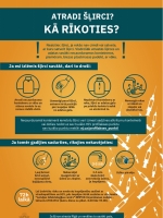 ilustratīvs attēls par rīcību, ja atrod šļirci