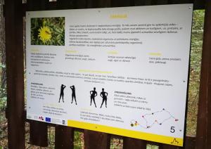 Informatīva materiāla stends
