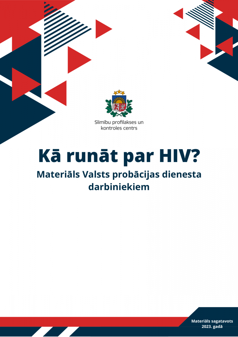 Informatīvs izdevums "Kā runāt par HIV?"