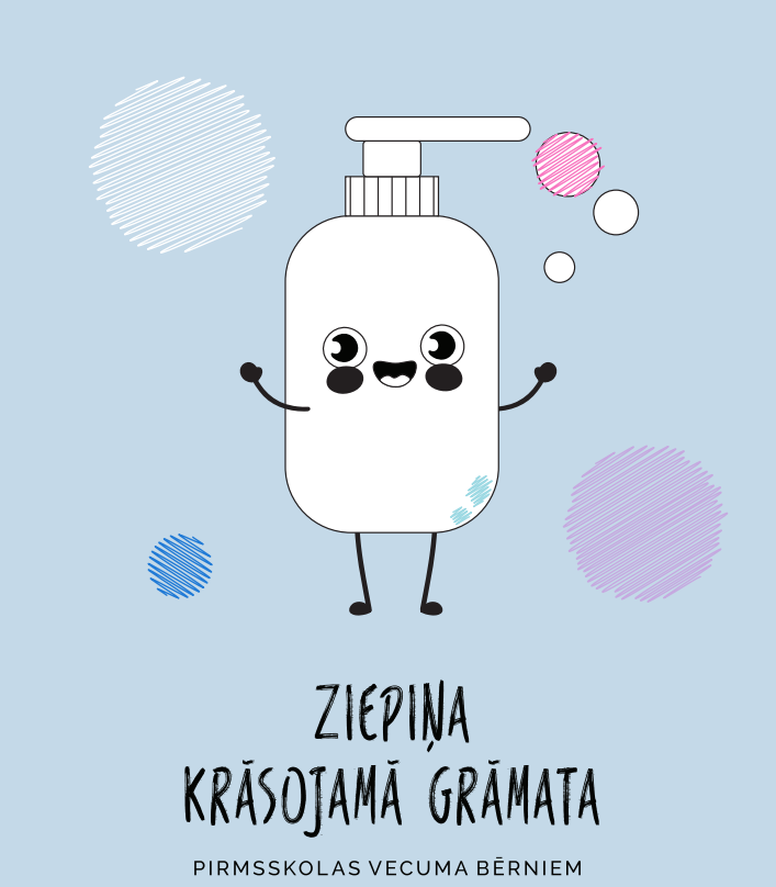 Ziepiņa krāsojamā grāmata