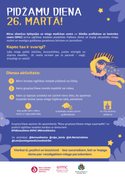 Plakāts par Pidžamu dienu