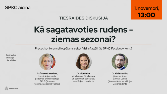 SPKC tiešraides vizuālais materiāls