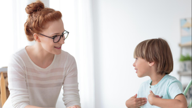 pārrunas ar bērnu