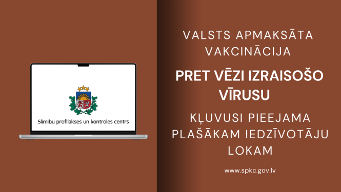 SPKC logo ar relīzes virsrakstu