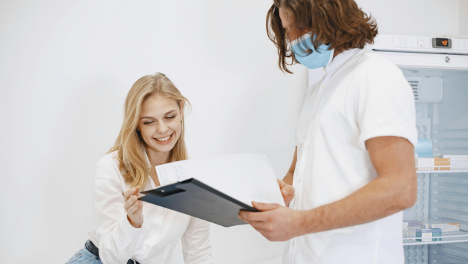 Ārsta un pacienta saruna