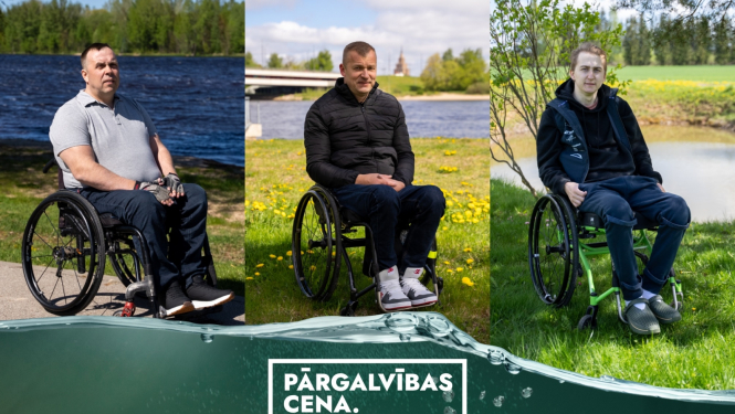 trīs vīriešu ratiņkrēslos fotogrāfijas 