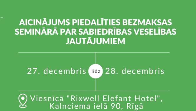 Vizuālais materiāls semināram