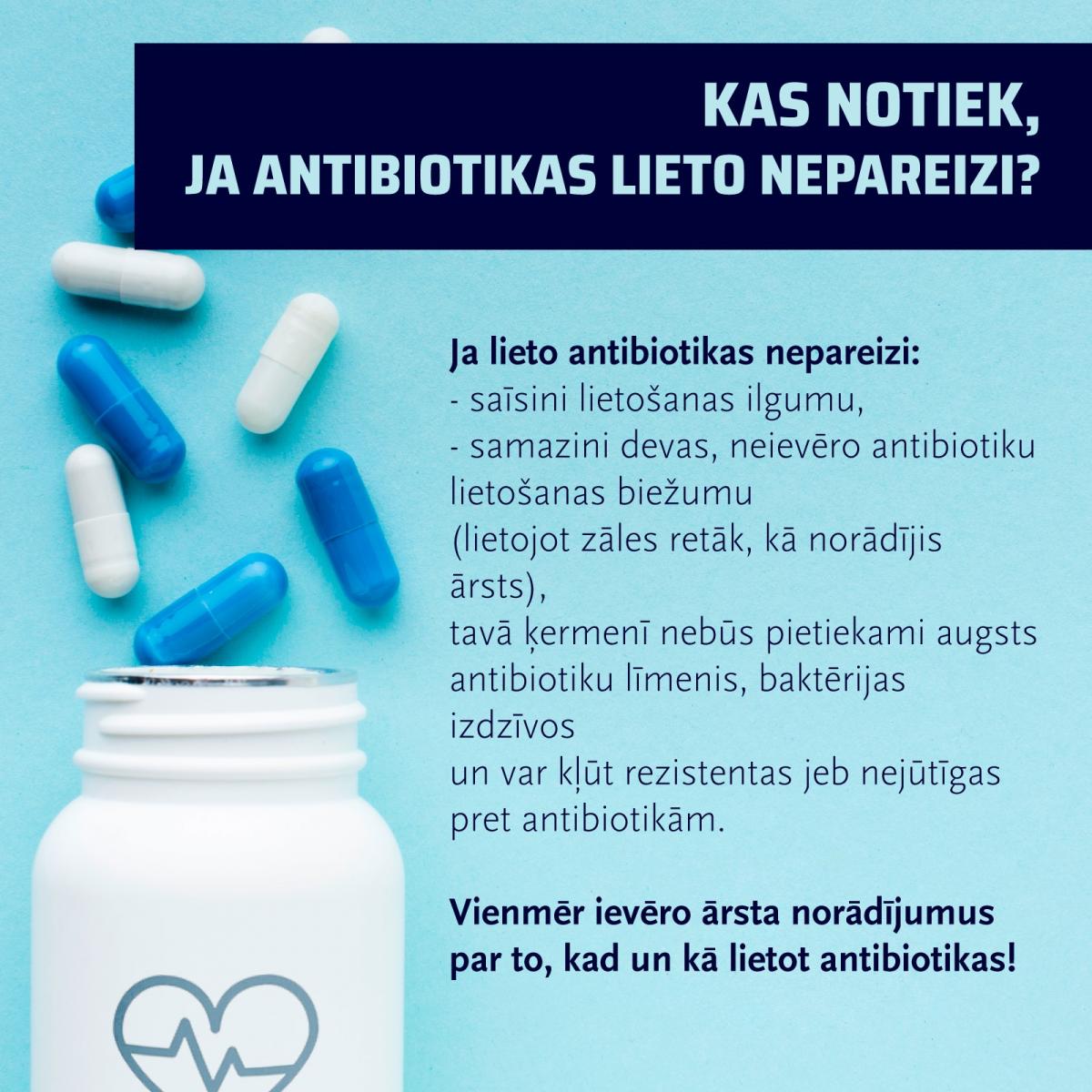 Vizuālis par antibiotikām