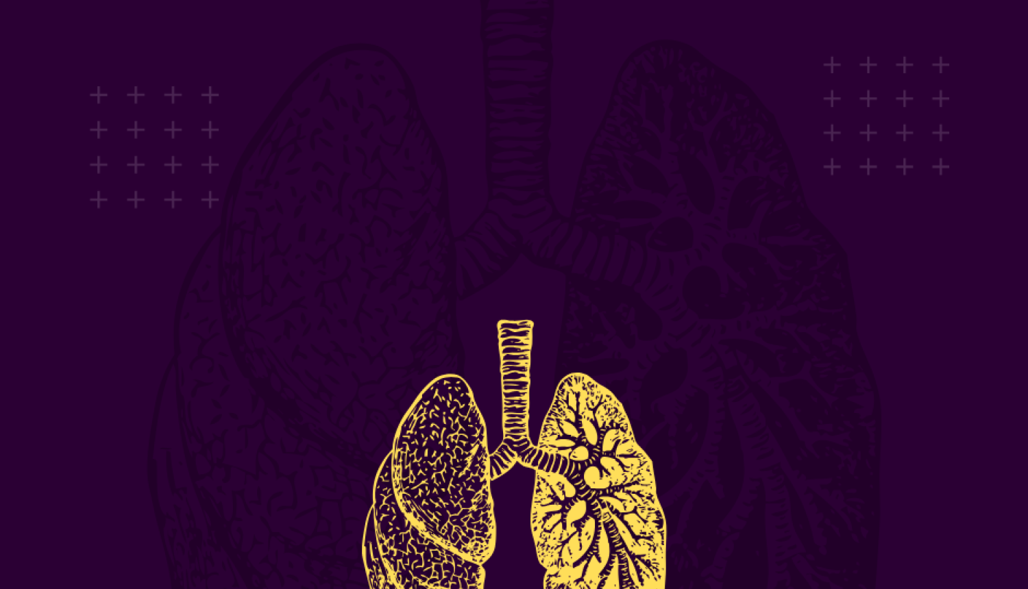 Plaušas uz tumši violeta fona