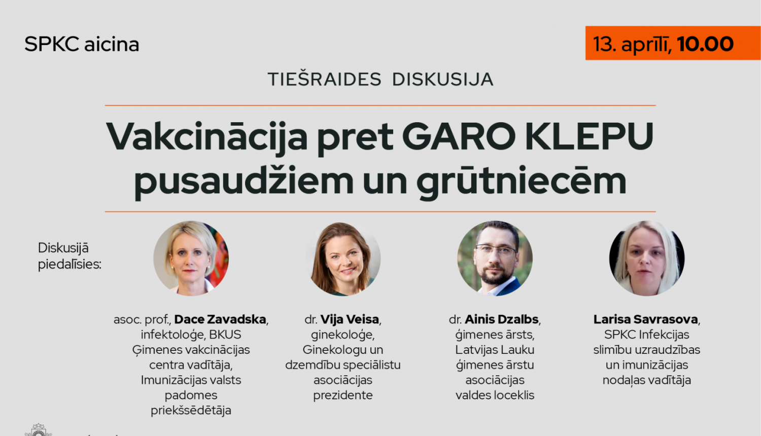 Tiešaides baneris ar runas personu fotogrāfijām