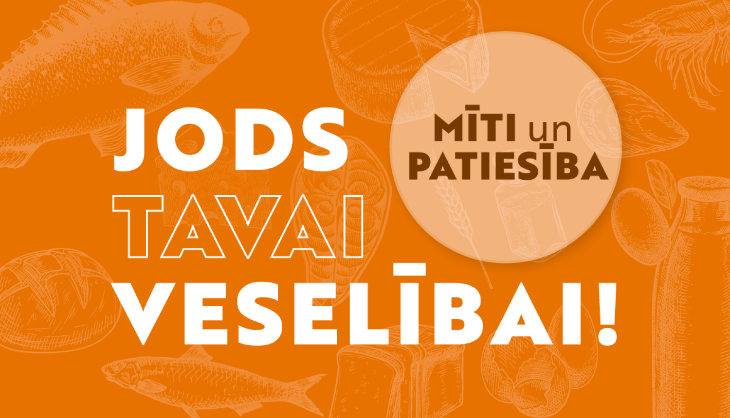 uz oranža fona zila zivs