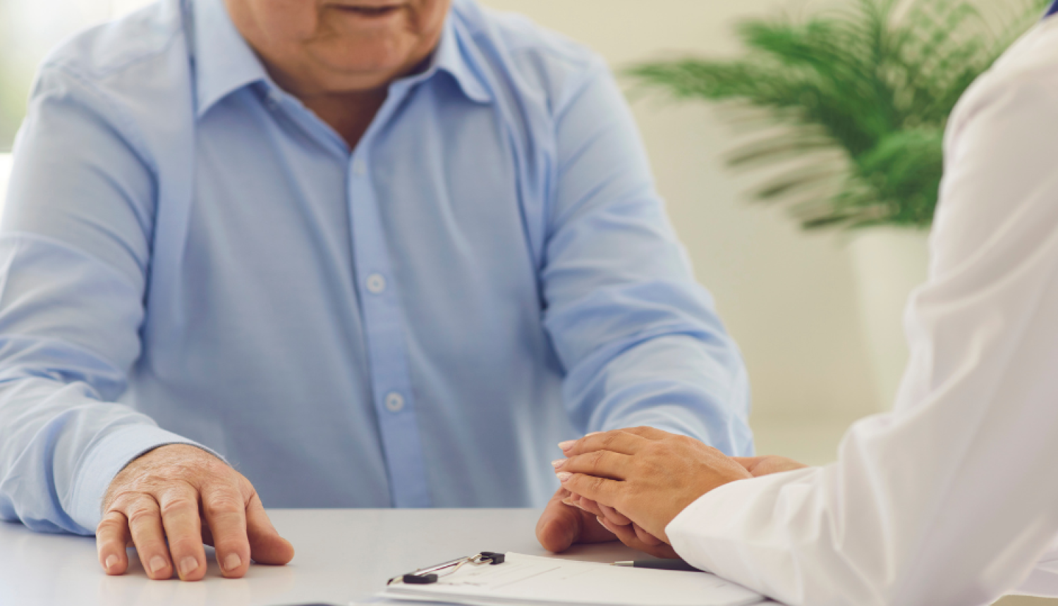 Pacienta saruna ar ārstu