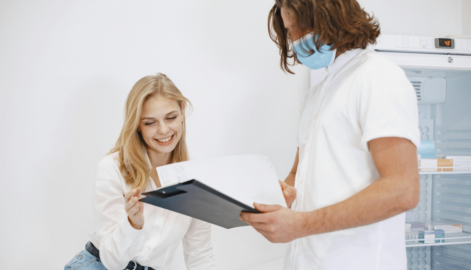 Ārsta un pacienta saruna