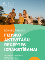 Cilvēki pavada brīvo laiku dabā aktīvi kustoties