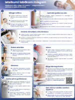 Infografiks par miegu