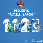 Baneris projektam ĀTRI varoņi