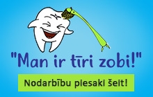 Baneris - tīru zobu praktiskās nodarbības