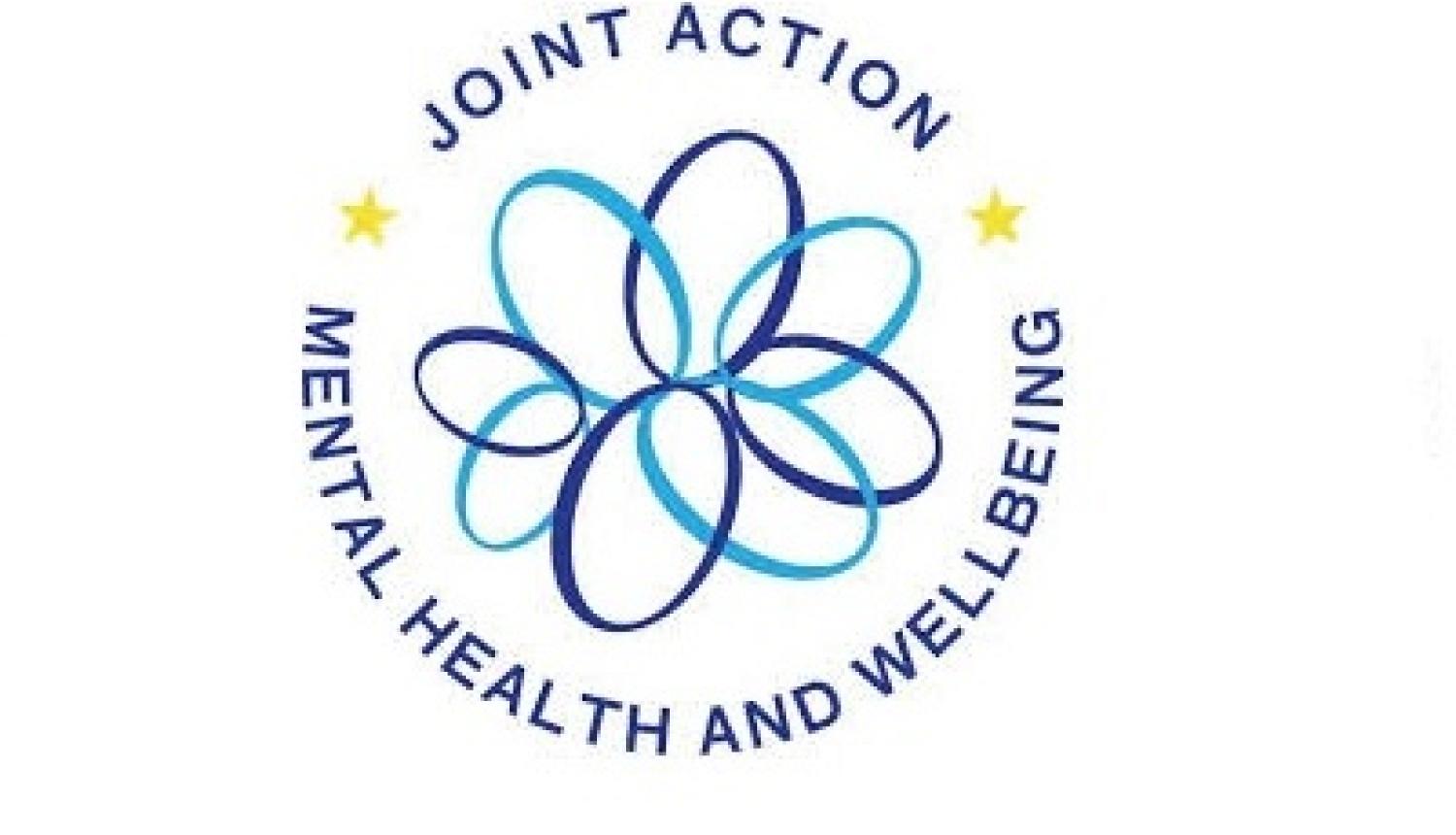 Joint action on mental health and wellbeing logo